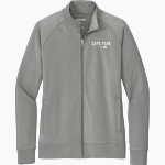 Cape Fear Colts <span class="pdp-name-mascot">Cape Fear Colts</span> Sport-Tek Women's Sport-Wick Stretch Full-Zip Cadet Jacket Front Thumbnail