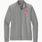 Jupiter Christian Eagles <span class="pdp-name-mascot">Jupiter Eagles</span> Sport-Tek Women's Sport-Wick Stretch Full-Zip Cadet Jacket Front Thumbnail
