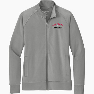 Sport-Tek Women's Sport-Wick Stretch Full-Zip Cadet Jacket
