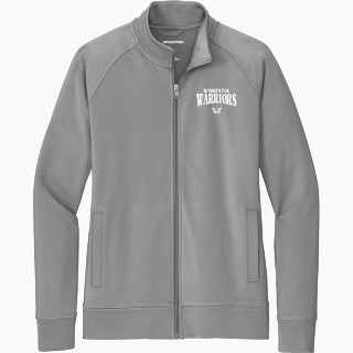 Sport-Tek Women's Sport-Wick Stretch Full-Zip Cadet Jacket