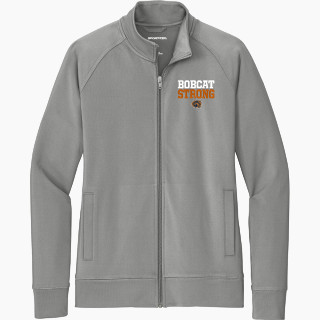 Sport-Tek Women's Sport-Wick Stretch Full-Zip Cadet Jacket