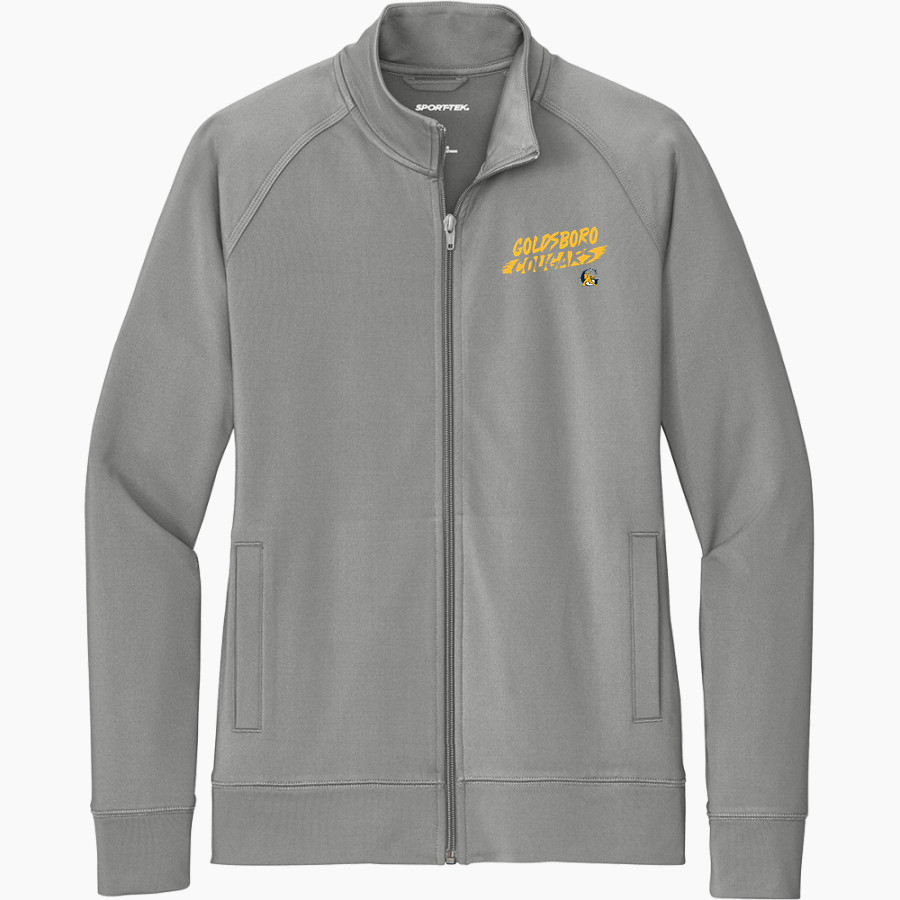 Goldsboro Cougars <span class="pdp-name-mascot">Goldsboro Cougars</span> Sport-Tek Women's Sport-Wick Stretch Full-Zip Cadet Jacket