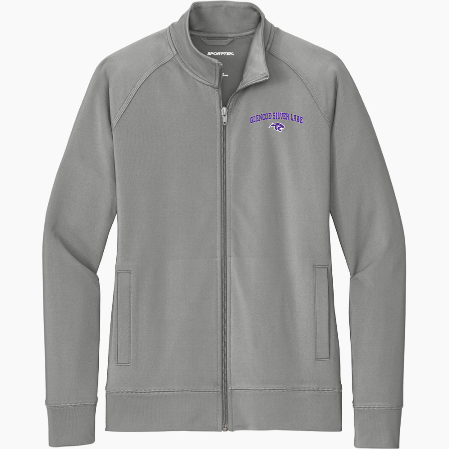 Glencoe-Silver Lake Panthers <span class="pdp-name-mascot">Glencoe Silver-Lake Panthers</span> Sport-Tek Women's Sport-Wick Stretch Full-Zip Cadet Jacket