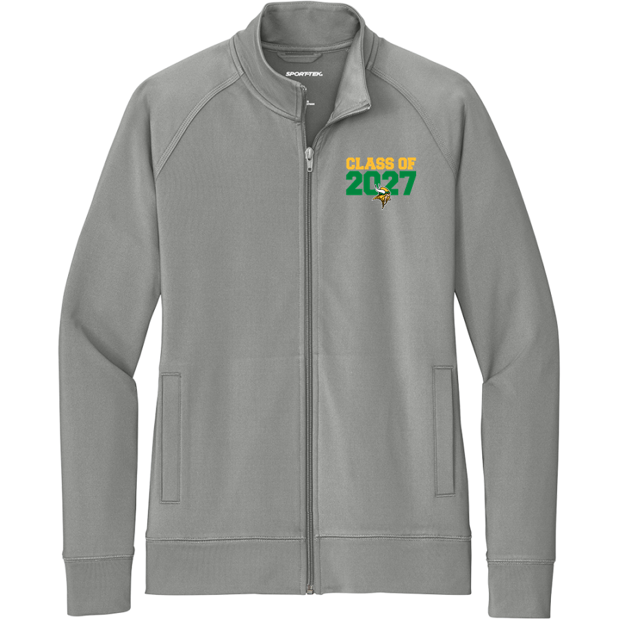 KENNEDY Vikings <span class="pdp-name-mascot">JOHN F KENNEDY MIDDLE SCHOOL Vikings</span> Sport-Tek Women's Sport-Wick Stretch Full-Zip Cadet Jacket