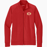 Rome High School Wolves Online Store Sport-Tek Women's Sport-Wick Stretch Full-Zip Cadet Jacket Front Thumbnail
