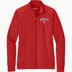 BEDFORD SCHOOLS KICKING MULES <span class="pdp-name-mascot">BEDFORD PUBLIC KICKING MULES</span> Sport-Tek Women's Sport-Wick Stretch Full-Zip Cadet Jacket Front Thumbnail