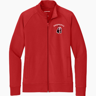 Sport-Tek Women's Sport-Wick Stretch Full-Zip Cadet Jacket