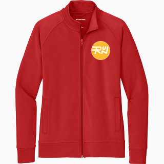 Sport-Tek Women's Sport-Wick Stretch Full-Zip Cadet Jacket