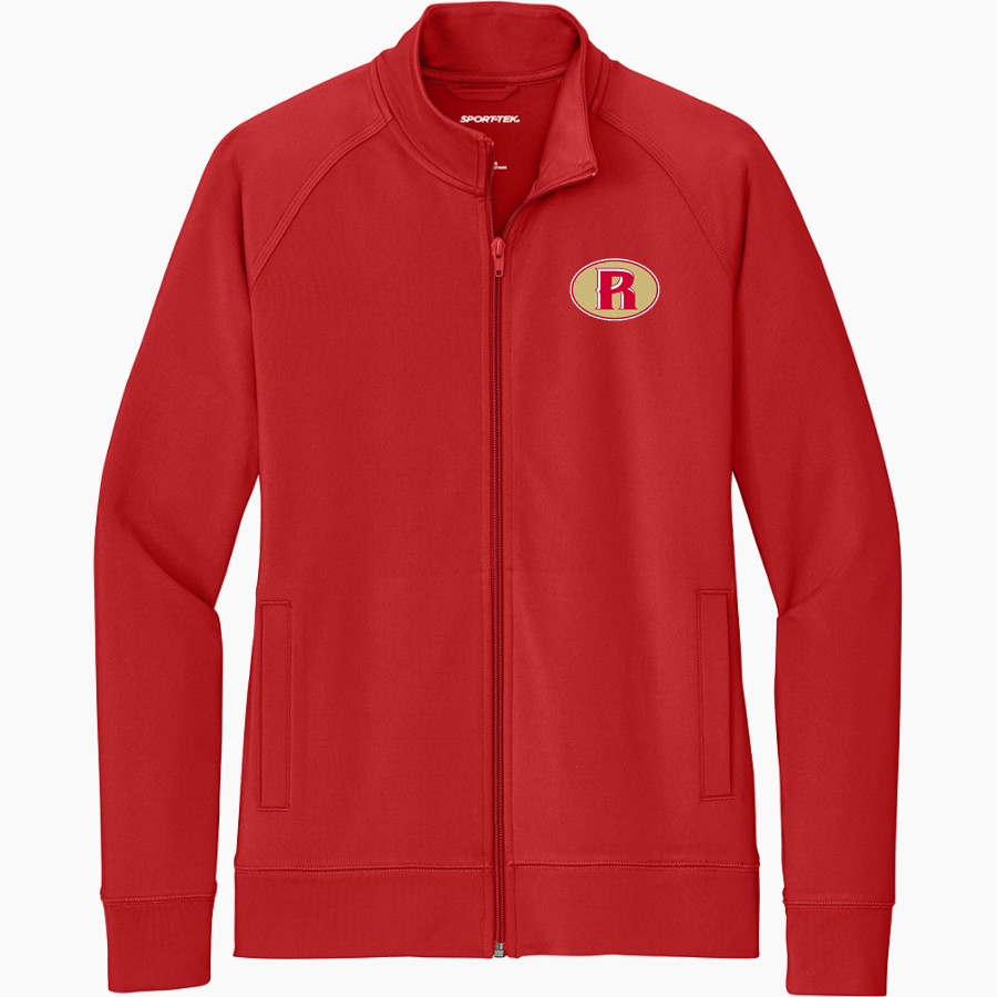 Rome High School Wolves Online Store Sport-Tek Women's Sport-Wick Stretch Full-Zip Cadet Jacket