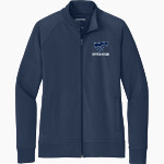 Middlebridge School belong and become Sport-Tek Women's Sport-Wick Stretch Full-Zip Cadet Jacket Front Thumbnail