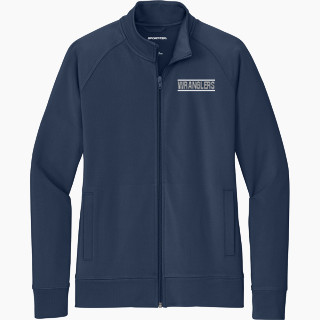 Sport-Tek Women's Sport-Wick Stretch Full-Zip Cadet Jacket