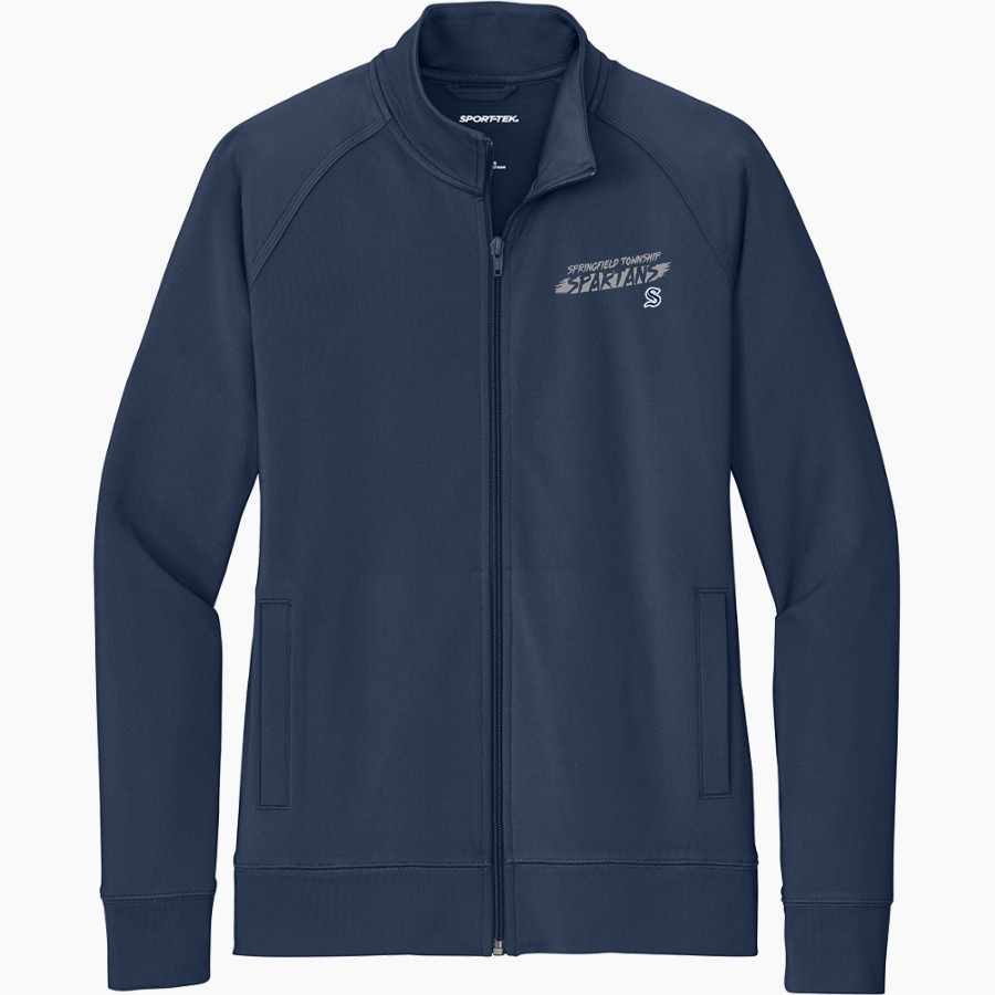 SPRINGFIELD TOWNSHIP HIGH SCHOOL SPARTANS <span class="pdp-name-mascot">SPRINGFIELD TOWNSHIP SPARTANS</span> Sport-Tek Women's Sport-Wick Stretch Full-Zip Cadet Jacket