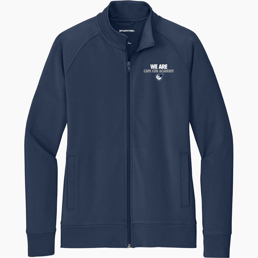 Cape Cod Academy Seahawks Sport-Tek Women's Sport-Wick Stretch Full-Zip Cadet Jacket