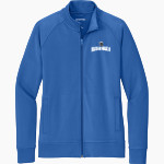 SEBRING HIGH SCHOOL BLUE STREAKS <span class="pdp-name-mascot">SEBRING BLUE STREAKS</span> Sport-Tek Women's Sport-Wick Stretch Full-Zip Cadet Jacket Front Thumbnail