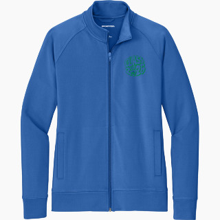 Sport-Tek Women's Sport-Wick Stretch Full-Zip Cadet Jacket