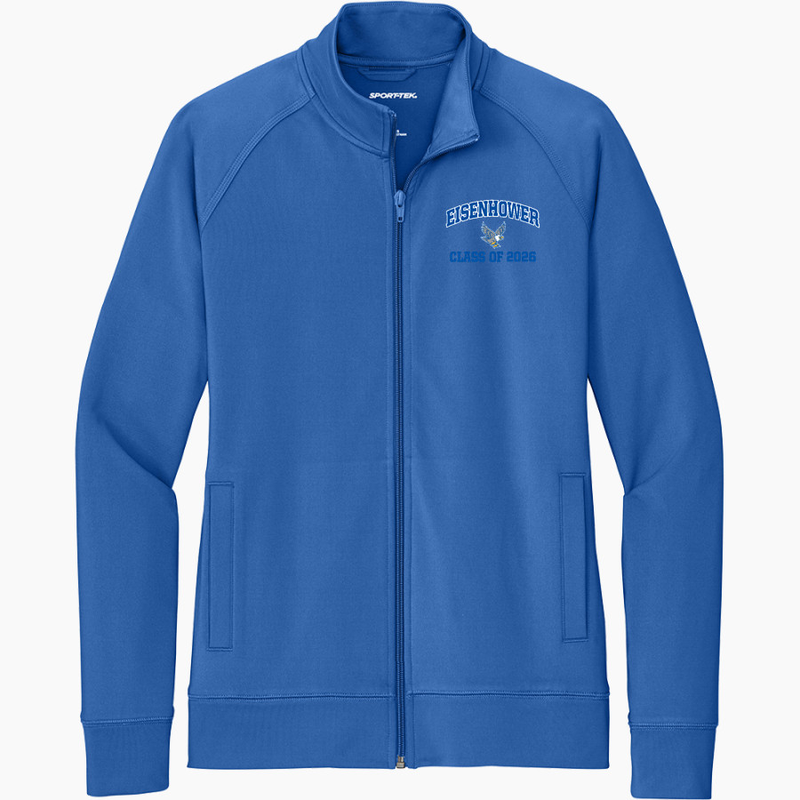 Eisenhower Elementary School Eagles <span class="pdp-name-mascot">Eisenhower Elementary School Eagles</span> Sport-Tek Women's Sport-Wick Stretch Full-Zip Cadet Jacket