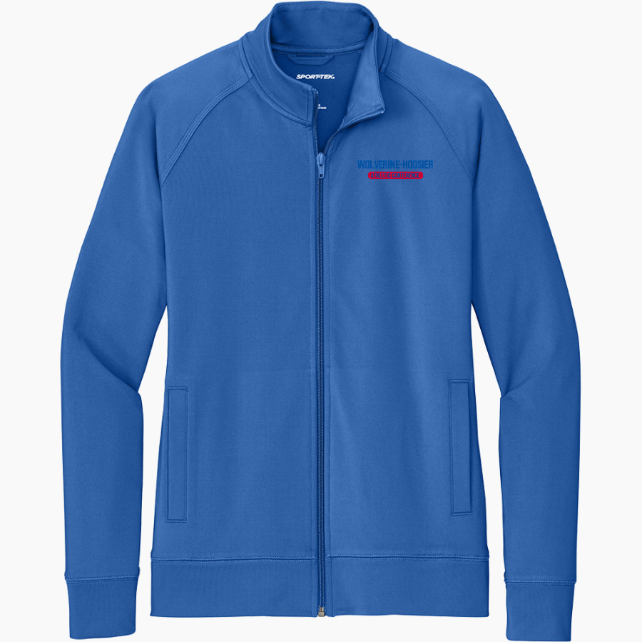 WOLVERINE-HOOSIER ATHLETIC CONFERENCE Sport-Tek Women's Sport-Wick Stretch Full-Zip Cadet Jacket