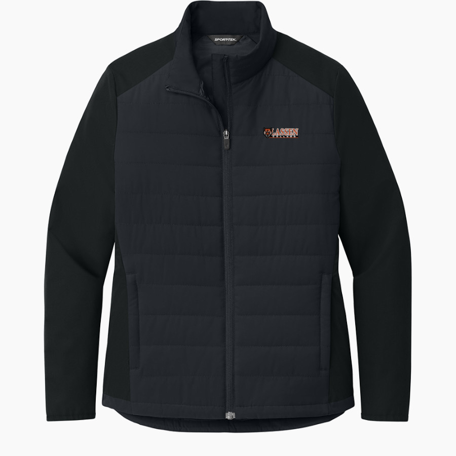 Lassen Community College Cougars <span class="pdp-name-mascot">Lassen Community College Cougars</span> Sport-Tek Women's Teknical Hybrid Jacket