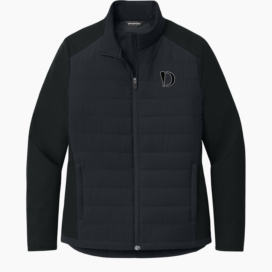 Dingerz Softball Dingerz <span class="pdp-name-mascot">Dingerz Softball Dingerz</span> Sport-Tek Women's Teknical Hybrid Jacket