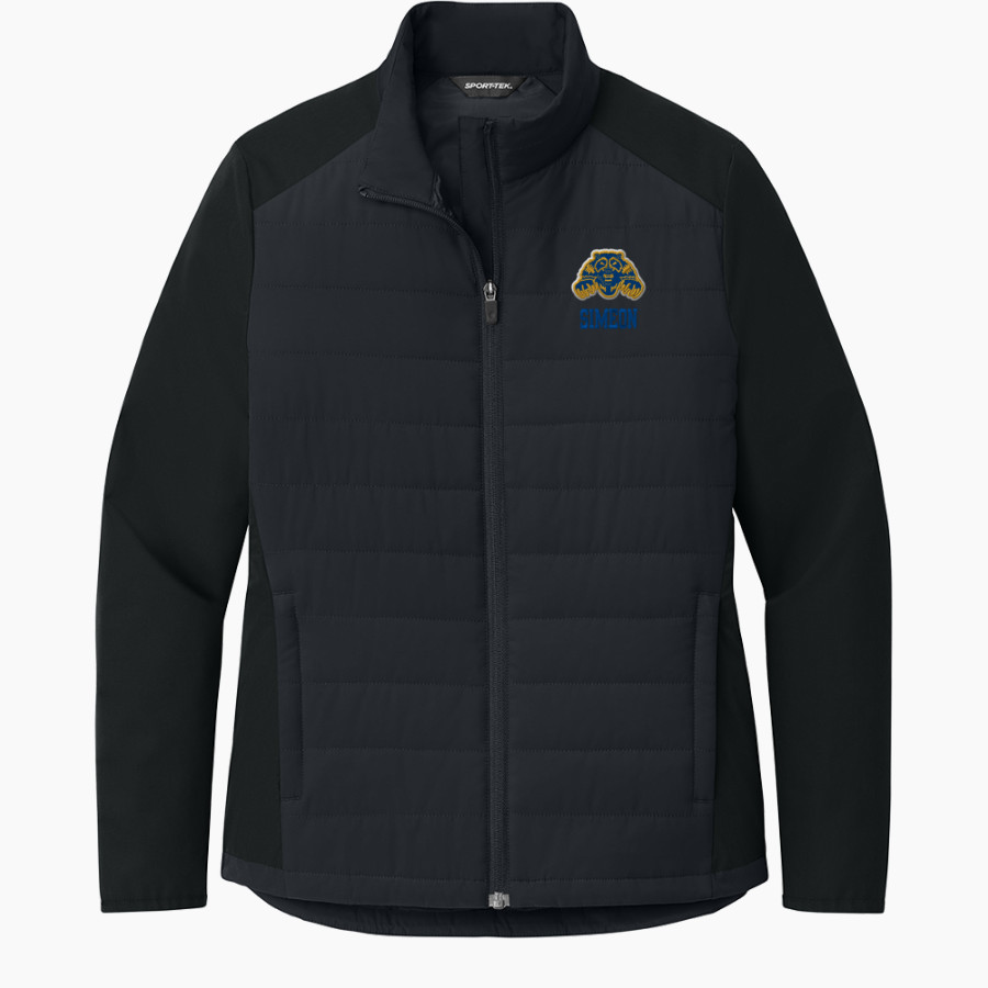 SIMEON CAREER ACADEMY HIGH SCHOOL WOLVERINES <span class="pdp-name-mascot">SIMEON WOLVERINES</span> Sport-Tek Women's Teknical Hybrid Jacket
