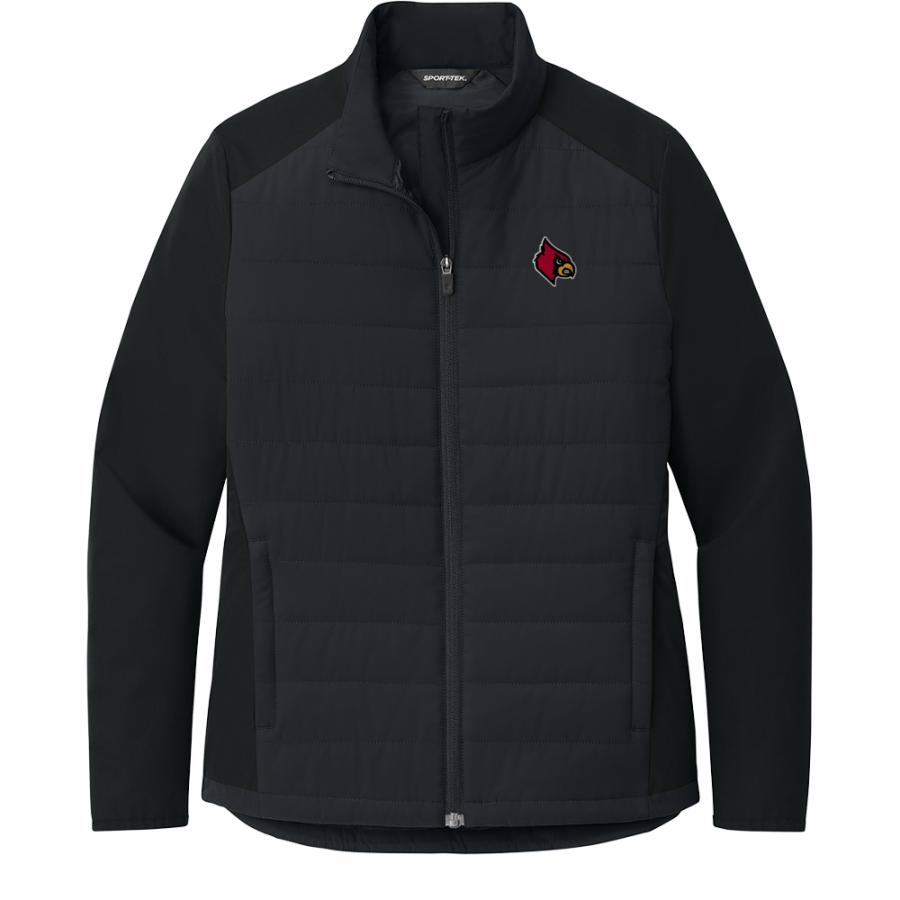 ORTING HIGH SCHOOL CARDINALS <span class="pdp-name-mascot">ORTING CARDINALS</span> Sport-Tek Women's Teknical Hybrid Jacket