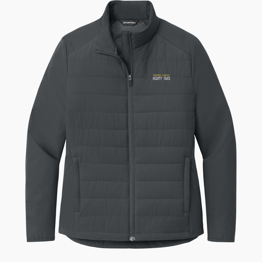Redeemer Classical Mighty Oaks <span class="pdp-name-mascot">Redeemer Classical Academy Mighty Oaks</span> Sport-Tek Women's Teknical Hybrid Jacket