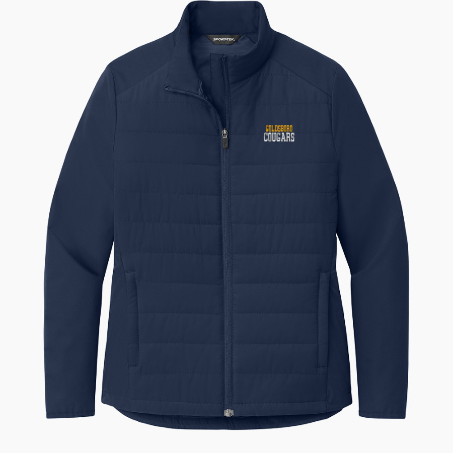 Goldsboro Cougars <span class="pdp-name-mascot">Goldsboro Cougars</span> Sport-Tek Women's Teknical Hybrid Jacket