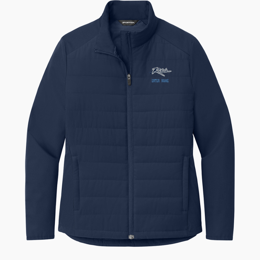 PATRICK HENRY HIGH SCHOOL REBELS <span class="pdp-name-mascot">PATRICK HENRY REBELS</span> Sport-Tek Women's Teknical Hybrid Jacket