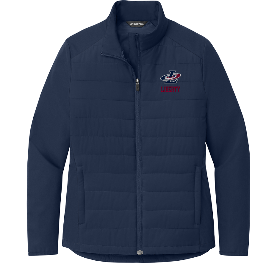LIBERTY HIGH SCHOOL HURRICANES <span class="pdp-name-mascot">LIBERTY HURRICANES</span> Sport-Tek Women's Teknical Hybrid Jacket