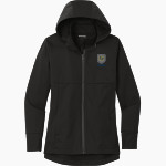 EAST NOBLE HIGH SCHOOL KNIGHTS <span class="pdp-name-mascot">EAST NOBLE KNIGHTS</span> Sport-Tek Women's Hooded Soft Shell Jacket Front Thumbnail