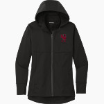 SOUTH WEBSTER HIGH SCHOOL JEEPS <span class="pdp-name-mascot">SOUTH WEBSTER JEEPS</span> Sport-Tek Women's Hooded Soft Shell Jacket Front Thumbnail
