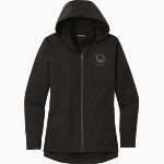 EDMOND MEMORIAL HIGH SCHOOL BULLDOGS <span class="pdp-name-mascot">EDMOND MEMORIAL BULLDOGS</span> Sport-Tek Women's Hooded Soft Shell Jacket Front Thumbnail