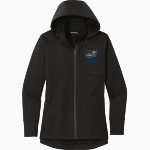 Midstate Mudcats Mudcats <span class="pdp-name-mascot">Midstate Mudcats Mudcats</span> Sport-Tek Women's Hooded Soft Shell Jacket Front Thumbnail
