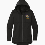Cape Fear Colts <span class="pdp-name-mascot">Cape Fear Colts</span> Sport-Tek Women's Hooded Soft Shell Jacket Front Thumbnail