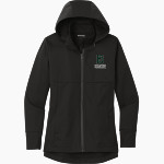 Franklin Quakers <span class="pdp-name-mascot">Franklin Quakers</span> Sport-Tek Women's Hooded Soft Shell Jacket Front Thumbnail