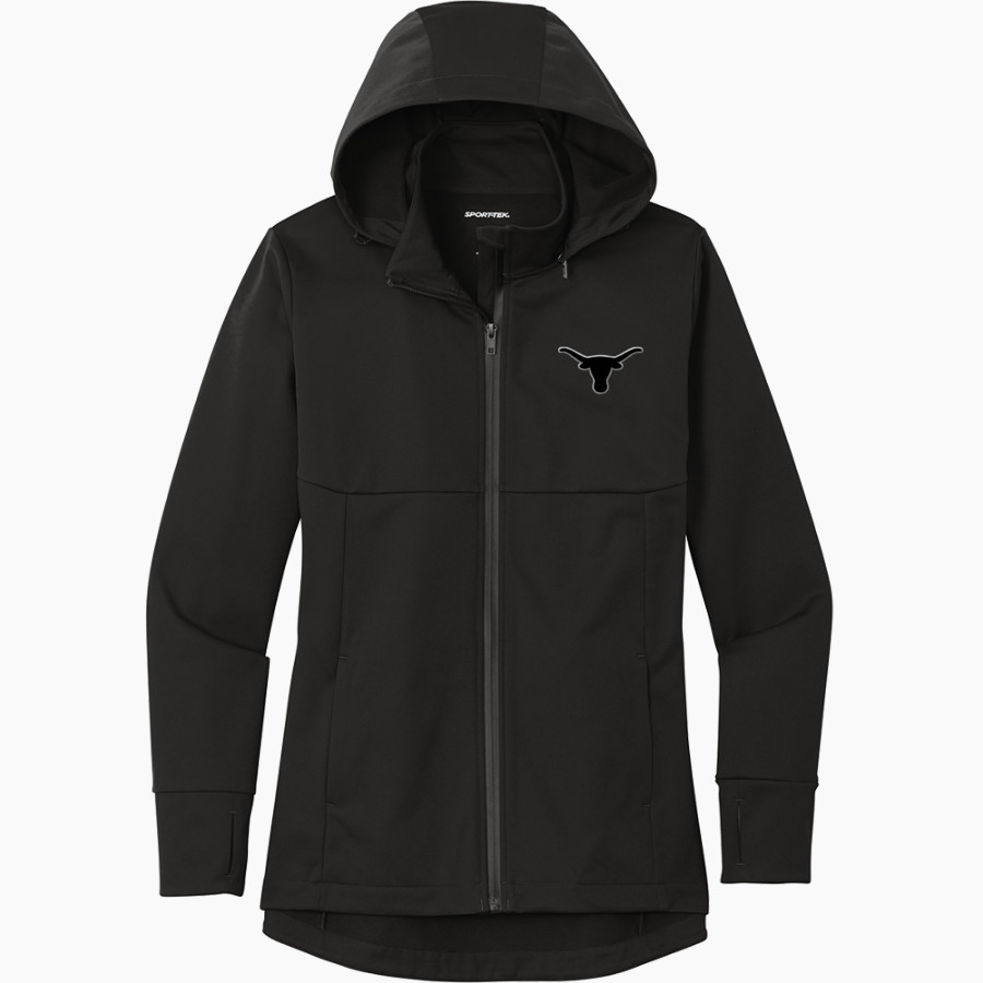 BIG SPRING HIGH SCHOOL STEERS <span class="pdp-name-mascot">BIG SPRING STEERS</span> Sport-Tek Women's Hooded Soft Shell Jacket