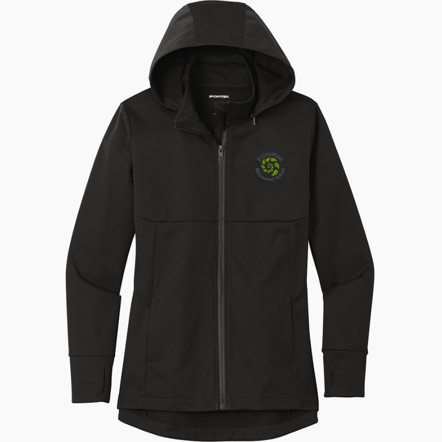 Princeton Montessori School <span class="pdp-name-mascot">Princeton Montessori Deer</span> Sport-Tek Women's Hooded Soft Shell Jacket
