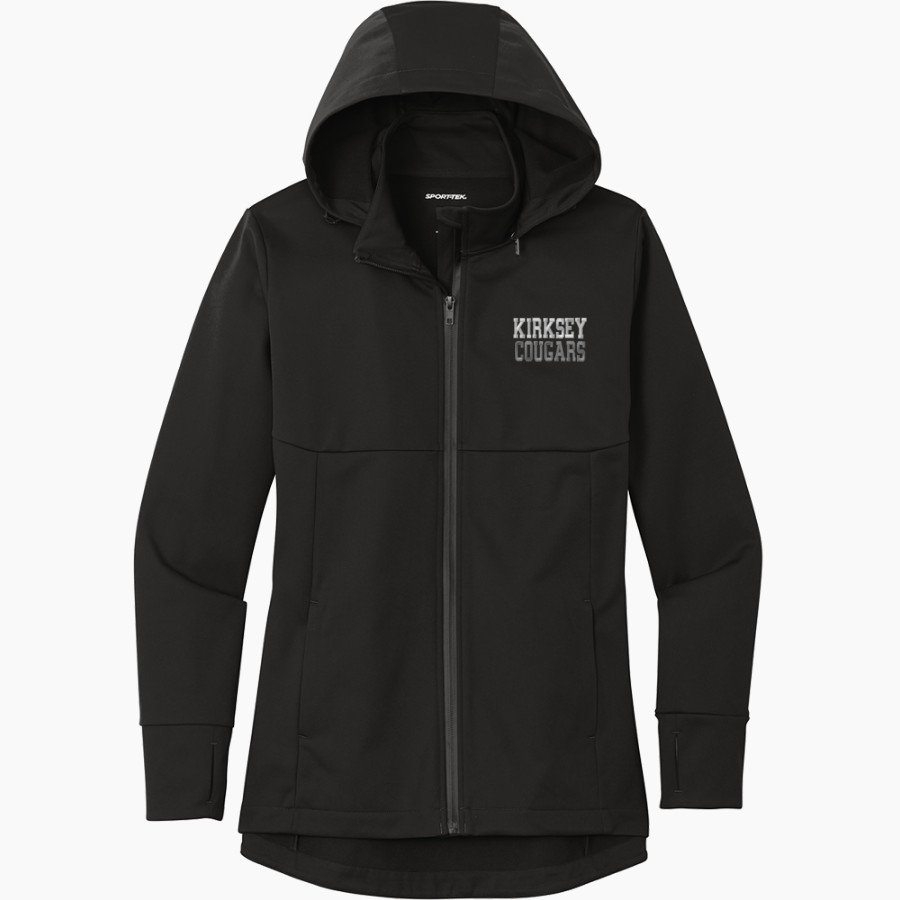 Kirksey Cougars <span class="pdp-name-mascot">Kirksey Middle School Cougars</span> Sport-Tek Women's Hooded Soft Shell Jacket
