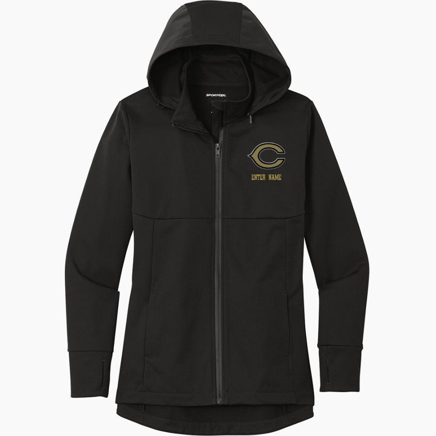 CONROE HIGH SCHOOL TIGERS <span class="pdp-name-mascot">CONROE TIGERS</span> Sport-Tek Women's Hooded Soft Shell Jacket