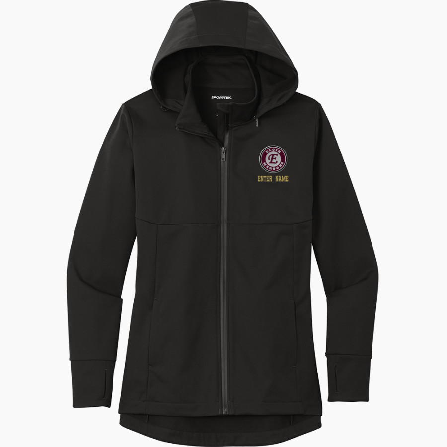 ELGIN HIGH SCHOOL MAROONS Sport-Tek Women's Hooded Soft Shell Jacket