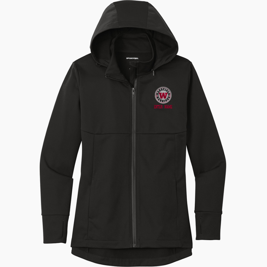 WAKEFIELD HIGH SCHOOL WARRIORS <span class="pdp-name-mascot">WAKEFIELD WARRIORS</span> Sport-Tek Women's Hooded Soft Shell Jacket