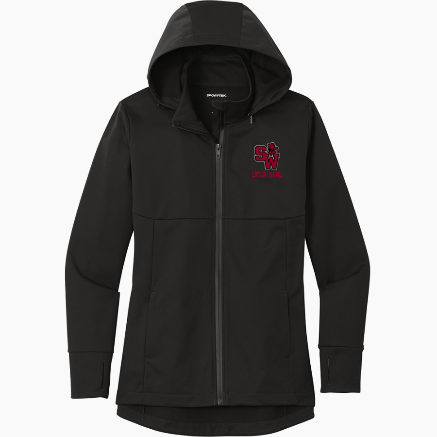 SOUTH WEBSTER HIGH SCHOOL JEEPS <span class="pdp-name-mascot">SOUTH WEBSTER JEEPS</span> Sport-Tek Women's Hooded Soft Shell Jacket