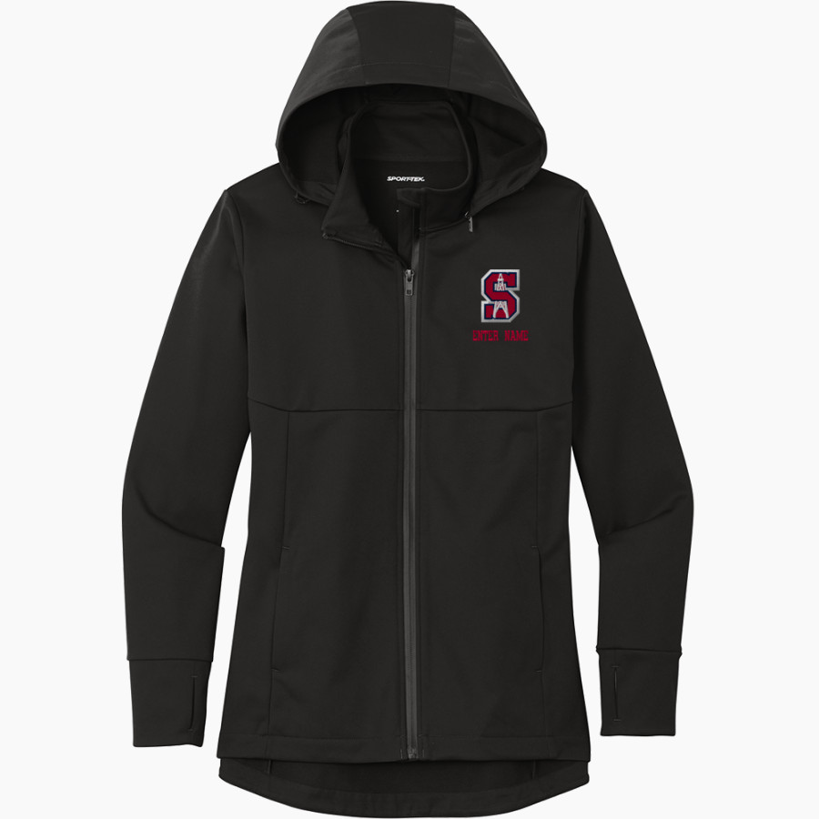 SUNDOWN HIGH SCHOOL ROUGHNECKS <span class="pdp-name-mascot">SUNDOWN ROUGHNECKS</span> Sport-Tek Women's Hooded Soft Shell Jacket