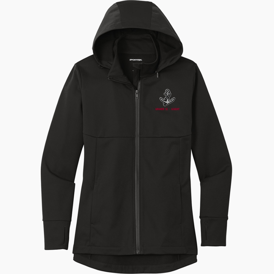 ABRAMSON SCI-ACADEMY COMMODORES <span class="pdp-name-mascot">ABRAMSON SCI - ACADEMY COMMODORES</span> Sport-Tek Women's Hooded Soft Shell Jacket