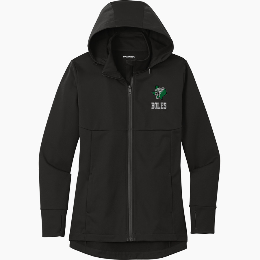 BOLES HIGH SCHOOL HORNETS Sport-Tek Women's Hooded Soft Shell Jacket