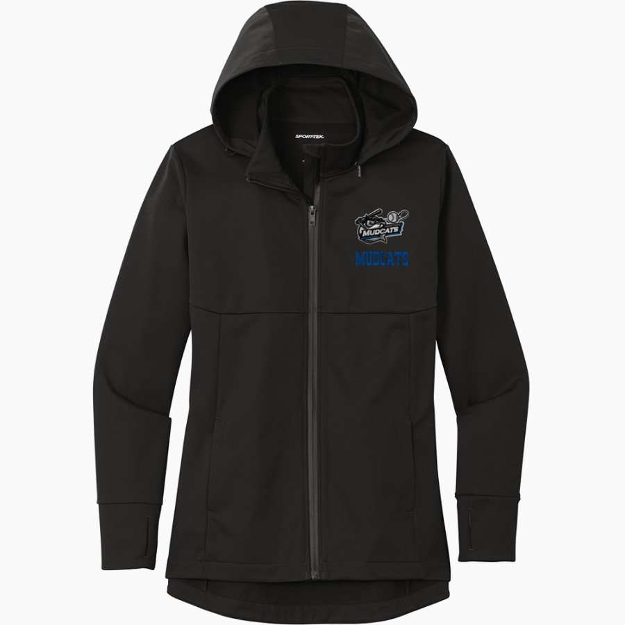 Midstate Mudcats Mudcats <span class="pdp-name-mascot">Midstate Mudcats Mudcats</span> Sport-Tek Women's Hooded Soft Shell Jacket