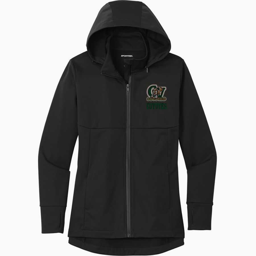 CAMPO VERDE HIGH SCHOOL COYOTES <span class="pdp-name-mascot">CAMPO VERDE COYOTES</span> Sport-Tek Women's Hooded Soft Shell Jacket