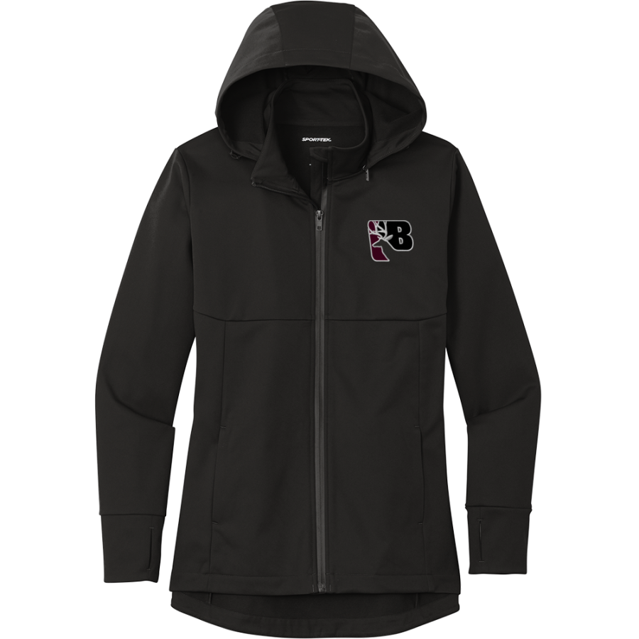 BUCHANAN HIGH SCHOOL BUCKS <span class="pdp-name-mascot">BUCHANAN BUCKS</span> Sport-Tek Women's Hooded Soft Shell Jacket