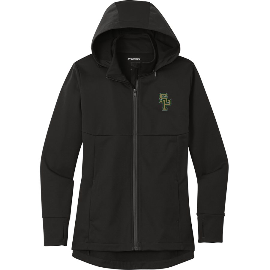 SOUTH PARK HIGH SCHOOL BURROS <span class="pdp-name-mascot">SOUTH PARK BURROS</span> Sport-Tek Women's Hooded Soft Shell Jacket
