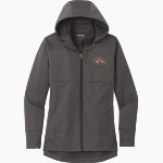 Rolling Meadows Mustangs <span class="pdp-name-mascot">Rolling Meadows High School Mustangs</span> Sport-Tek Women's Hooded Soft Shell Jacket Front Thumbnail